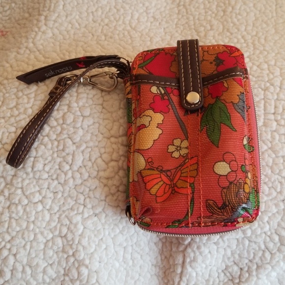 NWOT Sakroots Wallet Wristlet Cell Phone Case - Picture 1 of 5